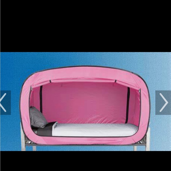 Privacy pop twin bed tent pink w/ carrying case - Picture 2 of 3
